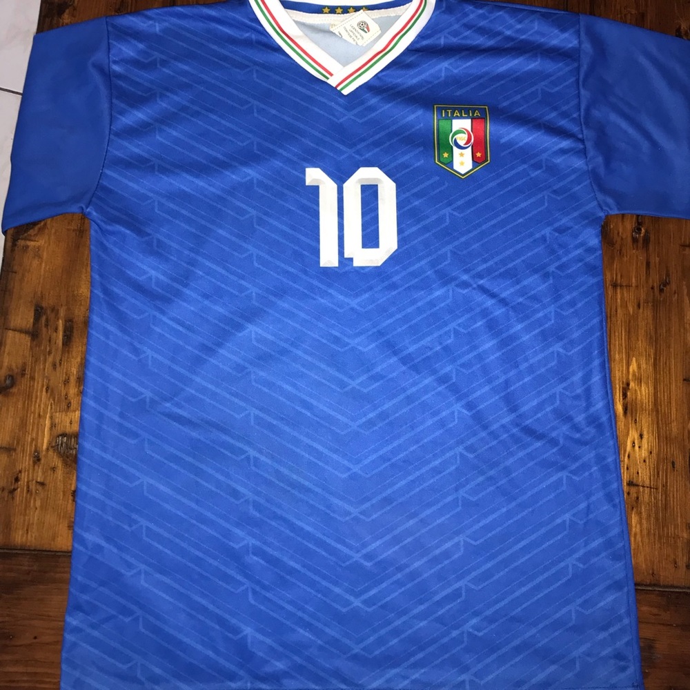 Vintage Italy Antonio Cassano Soccer Jersey